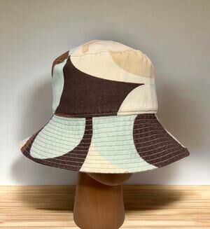 Y2K Coach Scarf Print Sun Hat Size P/S Coach Size S Blue Hats for Women for sale | eBay main image 2